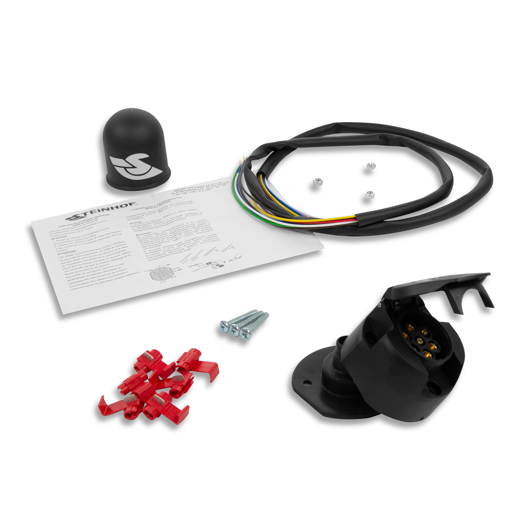 Wiązka uniwersalna Steinhof WUK-01 bez modułu 7-pin Kia K-2500